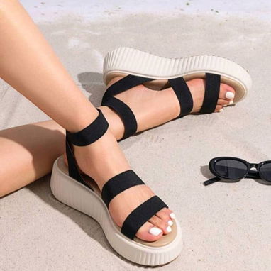 Sandalias de mujer nuevas marca dream pairs de excelente calidad - 3/4