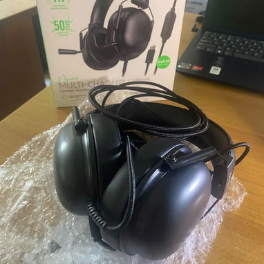 *Hoco W113 - Auriculares para juegos USB 7.1 negros con micrófono omnidireccional ✨🎧 - 2/4