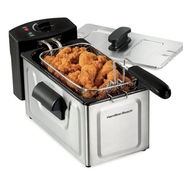 Hamilton Beach Freidora de 8 Tazas, Capacidad de Alimentos de Tamaño Familiar Que Cocina hasta 6 Tazas de Alimentos - Img 56253295
