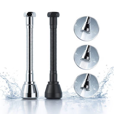 Accesorio rociador de grifo giratorio para llaves de agua de cocina, tres opciones de flujo de agua - Img 118489328