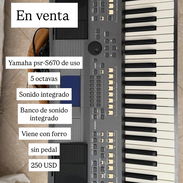Yamaha psr-S670 de uso - Img 55493672