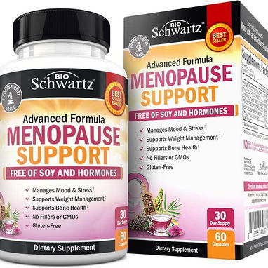 Apoyo Menopausia Herbal · BioSchwartz · 60 cáp - 3/10