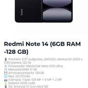 Redmi Note 14 (6GB RAM -128 GB) - Img 56035120