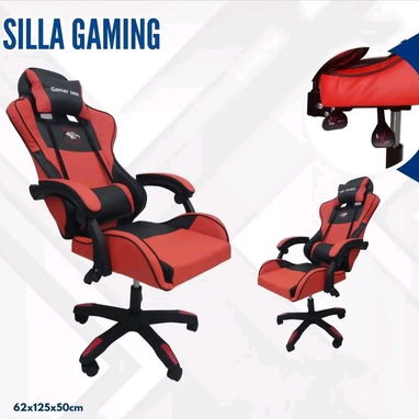 ✅️SILLA GAMING PROFESIONAL ✅️ GANGAAAAA✨️ NUEVA EN CAJA ‼️ - Img 101132287