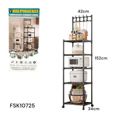Estante de Cocina vertical con ruedas tg25*42_34_139 - Img 123633144