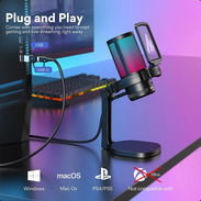 (X) MAONO Micrófono USB con cancelación de ruido – DGM20 - Img 56497941