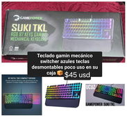 Teclado gamer mecánico en perfecto estado - Img 55413592
