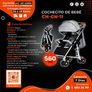 🍼 COCHECITO 🍼 DE BEBÉ CH-GN-11. SERVICIO DE MENSAJÍA CON FACTURA Y GARANTÍA. TL 54833699 - Img 58019506