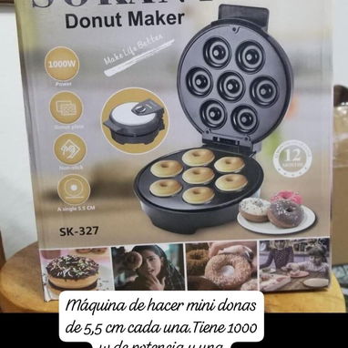 Venta de merengueras,máquinas de mini donas y hornos eléctricos nuevos y con garantía - Img 123562496
