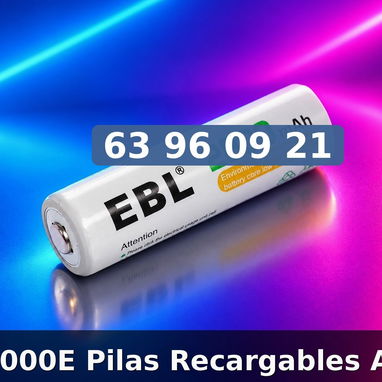 Pilas Recargables AA - 3/3