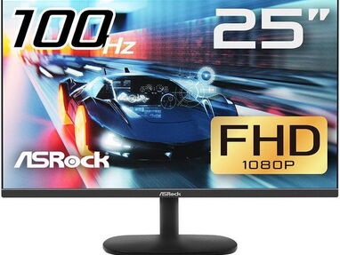 Monitor GAMER ASRock CL25FF Full HD IPS de 25"  100 Hz, 1 HDMI 1.4, 1 VGA(Domicilio Incluido) ✡️✡️✡️NEW 52669205 - Img 61106700