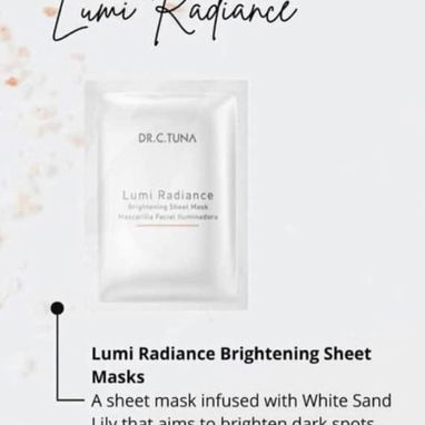 Mascarilla facial Lumi Radiance de la marca Turca FARMASI - Img 118813593