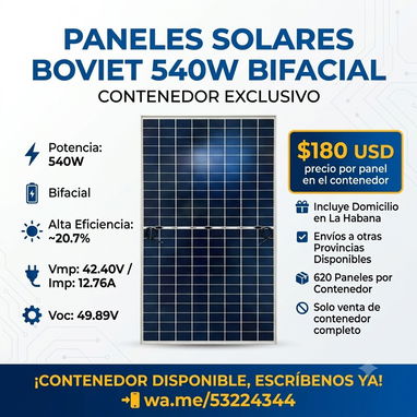 Venta de paneles solares por cantidad - 2/2