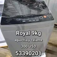Lavadora automática Royal 9kg - Img 58042754