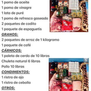Combos de alimentos - 2/9