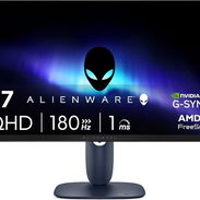 🎮 Monitor Alienware 27" 1440p IPS 180Hz 1ms G-Sync 10bit 400nit HUB 🎮 HDR 400🔹109ppi🔹FRC🔹QHD🔹Fast IPS 📦0km - Img 54169223