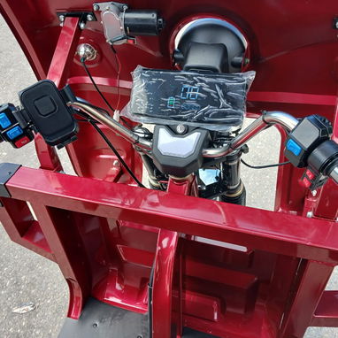 Triciclo Eléctrico de Carga y pasajeros con Techo 72v 58 Ah Batería Gel 56463361 - 5/10