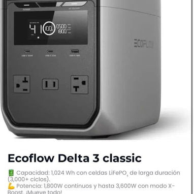 ECOFLOWS DIFERENTES MODELOS A BUEN PRECIO - 2/4