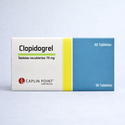 Clopidogrel (75mg) caja de 30 tabletas - Img 52893062
