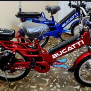 *BICICLETA ELÉCTRICA BUCATTI* ⚙️CARACTERÍSTICAS: • 1000 WATS • 48 VOLT • 22 AMP • Autonomía de 70 KM • Full Luc - Img 57626741