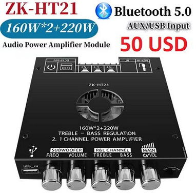 H11 Vendo amplificador clase D MT21, 50W x canal, 200W total y HT21 160W x canal 540W total - 2/2