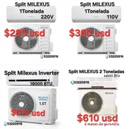 ‼️SPLIT de 1 y 2 Toneladas. EKO, MILEXUS, WELL.  Convencional e Inverter ‼️GARANTÍA Y FACTURA‼️53220916 - Img 50575598