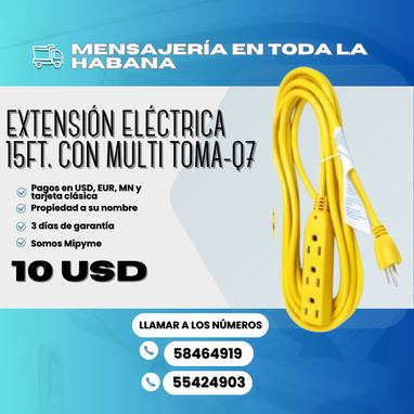 🔌 Regleta 💲5 USD 🔌 Extensiones 💲10 USD - Img 111550272