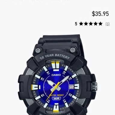 Casio nuevo analógico WR 100m - 6/7