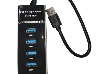 Regletas USB 3.0 de 4 y 7 puertos de excelente calidad y nuevas en caja - Img 64987271
