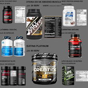 Suplementos para el gym(Centrum, creatina, whey protein, quemador de grasa, pre entreno,glutamina - Img 45417004