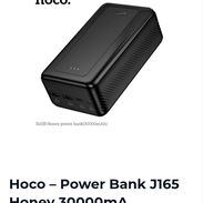 🔋 Hoco Power Bank J165 Honey — 30,000 mAh  🔋 Tenemos variedad de power banks y accesorios disponibles. Consulta por lo - Img 57216007