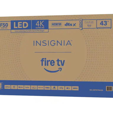 Televisor Insignia 43" Class F50 Series LED 4K UHD Smart Fire TV 🌐 - 6/10