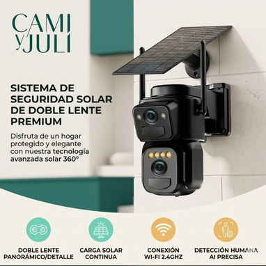 Cámaras de seguridad con panel solar - Img 122869184