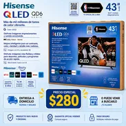 Hisense de 43” QLED 4K UHD ( serie QD6 del 2025 ) - Img 55551804