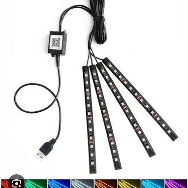 Tiras led RGB para auto / moto 🛵.  15 Usd - 2/2