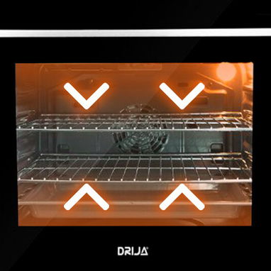 Horno Empotrable a Gas Drija Roma 76cm | $440 USD | Transporte, Factura y Garantía | ¡Incluye Kit de Conexión a Gas! - 3/6