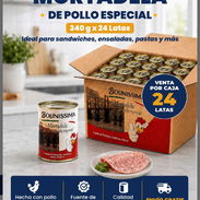 Mortadella de pollo especial de 340g viene por caja de 24 unidades envío gratis - Img 57145698