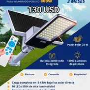 🔥 Lámpara solar de 800 w🔥 - Img 54688327