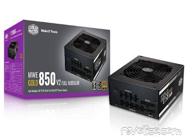 🛶Fuente Cooler Master 850v2 Full Modular 80P Gold 💵180 USD - Img main-image-45718499