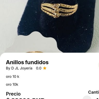 ANILLOS DE ORO 10K (100% ORIGINALES) - Img 126087458