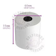 Rollo de papel térmico para recibo y Rollo de pegatinas para precios - Img 46011015