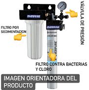 Sistema de purificación y filtración de agua para refresqueras o el hogar - Img 45858490