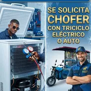 Solicitud de chofer QUE TENGA carro, triciclo, o carro eléctrico para trabajos en clima INVIERNO ETERNO - Img 57114830