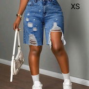 Short de mezclilla de mujer talla XS - Img 56202623
