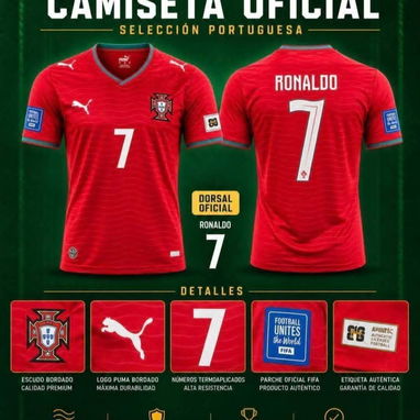 Camisetas oficiales del mundial 2026 de tus jugadores favoritos !!! - Img 124679679