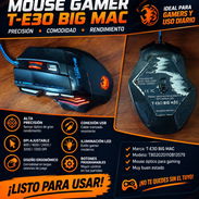 Mouse Gamer T-E30 BIG MAC - Img 57537273