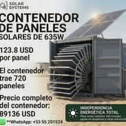 Contenedor de paneles solares NT12R/66GDF TOP Con Tecnology (610W-635W) - Img 57989646