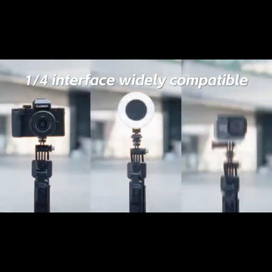 Tripode con seguimiento facial +Lámpara tu contenido de la mayor comodidad - Img 110390321