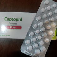 Captopril 25 mg, 30 tabletas - Img 56655984