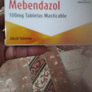 Mebendazol 100 mg 10 tabletas - Img 57816444